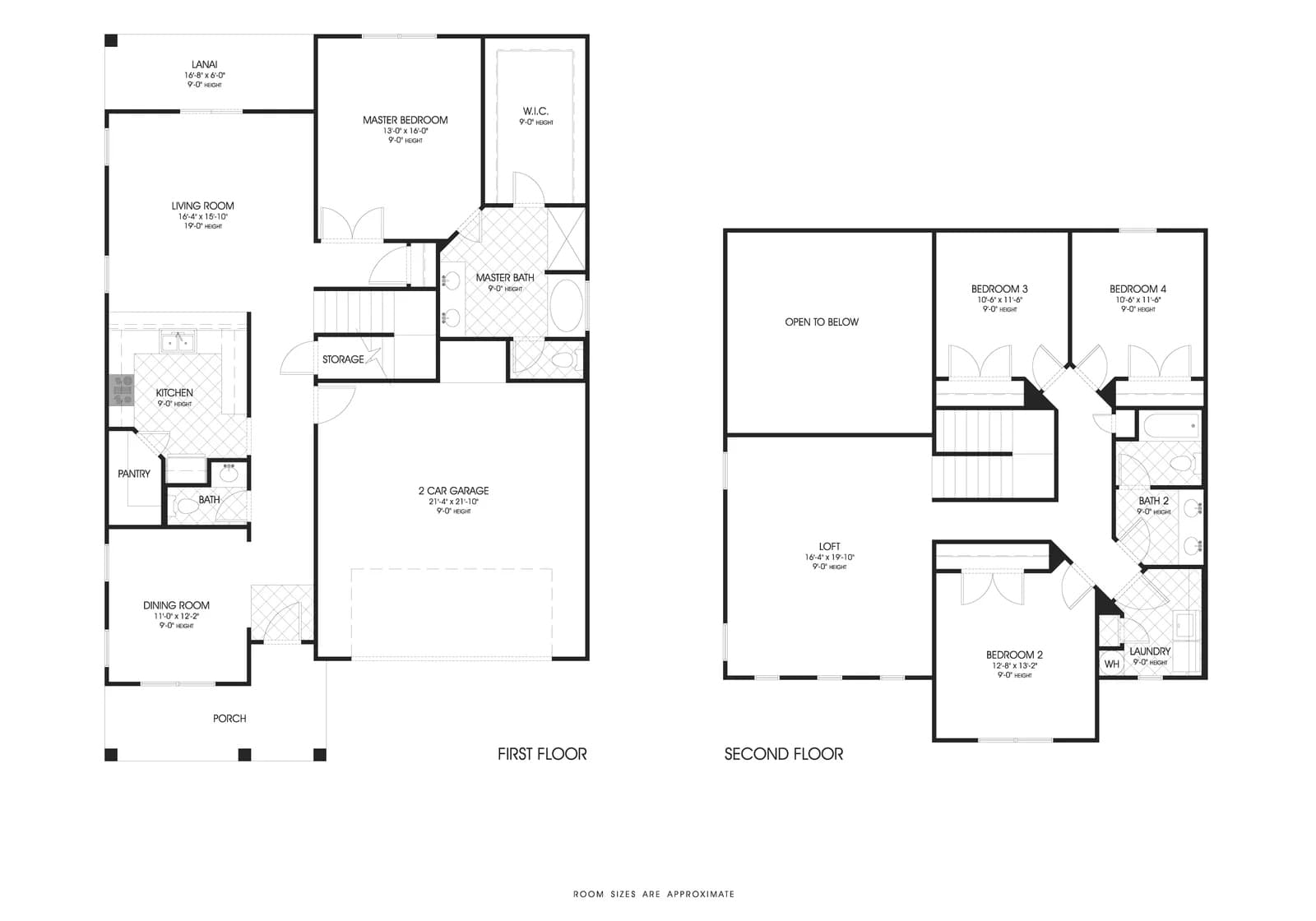 Seymour B - Custom Home Floor Plan