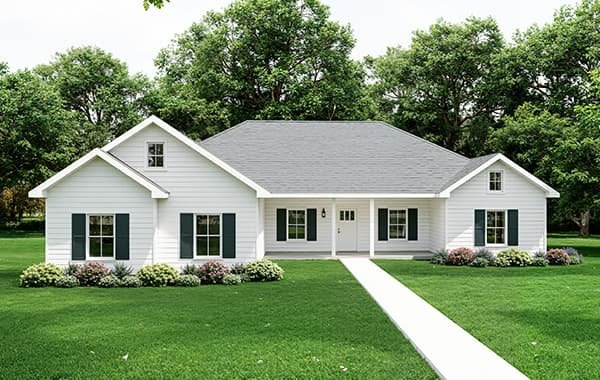 Ferndale custom home floor plan