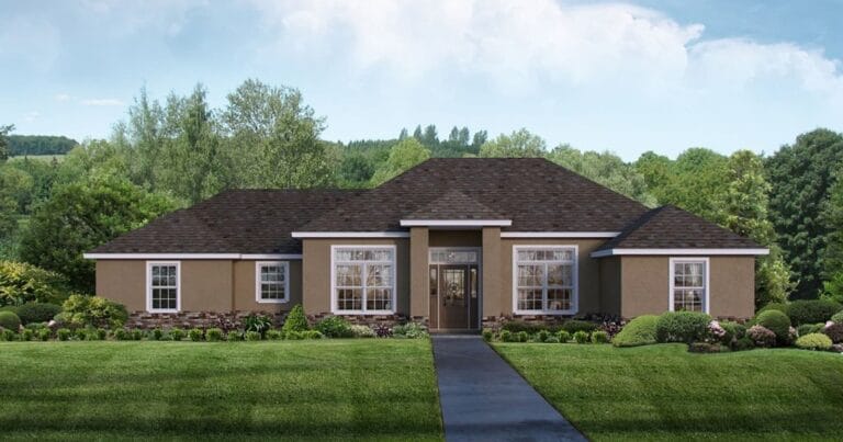 Kendall C custom home floor plan