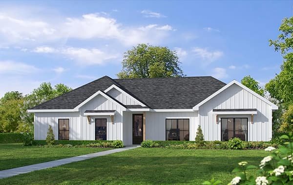 Maplecrest custom home floor plan