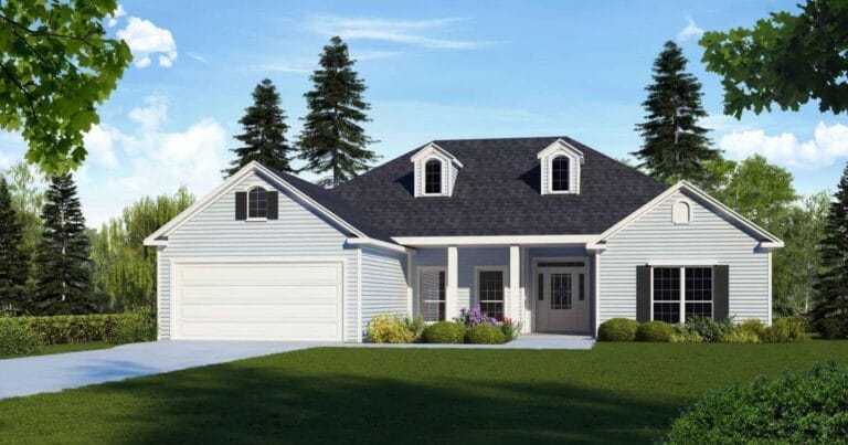 Navasota custom home floor plan