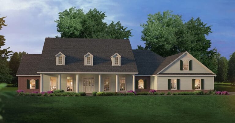 Azelea custom home floor plan