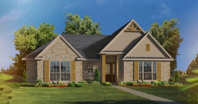 Guadalupe custom home floor plan